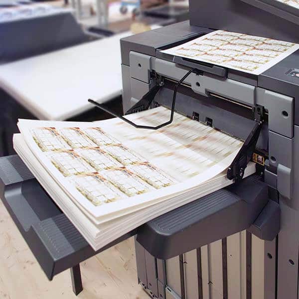 Produktion Drucksachen Digitaldruck