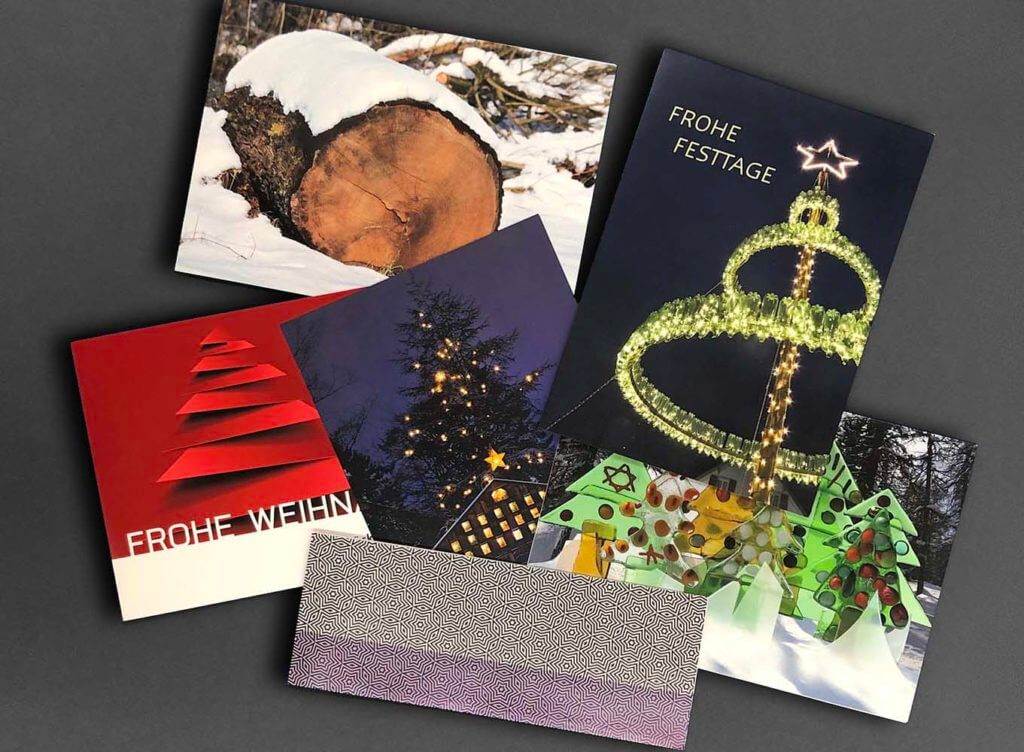 Weihnachtskarten Neujahrskarten