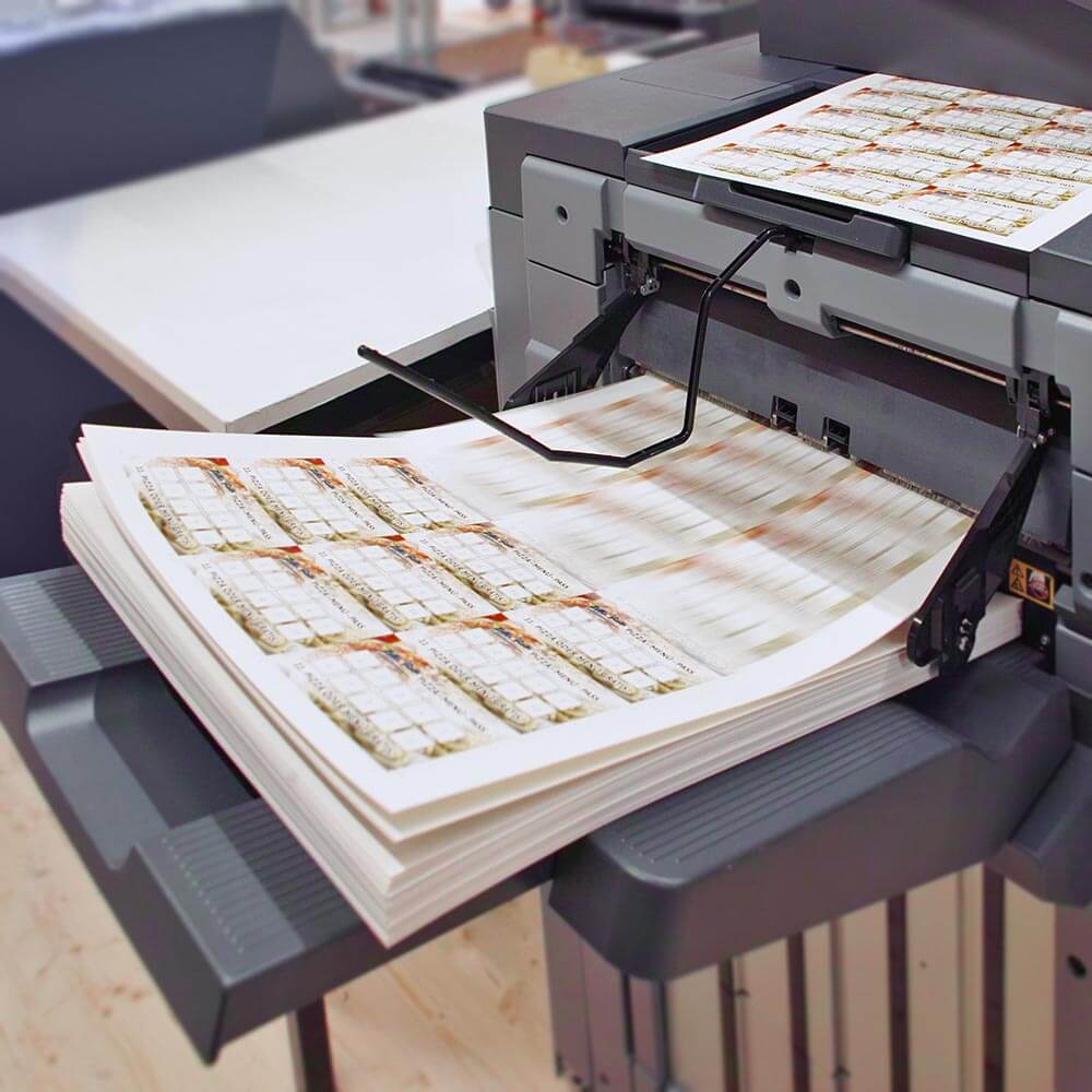 Produktion Drucksachen Digitaldruck